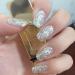Silver Glitter Gel Nail Polish Nail Varnish Soak off UV/LED Lamp French Manicure Nails Long Lasting Nail Art Manicure Salon DIY at Home - Buy Online on SooperMarket.com