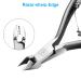 opove X7 Space Gray Cuticle Trimmer - Stainless Steel Nippers for Manicure & Pedicure - Buy Online on SooperMarket.com
