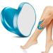 Upgrade Crystal Hair Eraser for Women and Men, Reusable Crystal Hair Remover Magic Painless Exfoliation Hair Removal Tool, Magic Hair Eraser for Back Arms Legs Blue