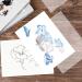 Vellum Paper  Cridoz 50 Sheets Vellum Transparent Paper 8.5 x 11 Inches Translucent Clear Paper for Printing Sketching Tracing Drawing Animation - Buy Online on SooperMarket.com