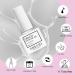Saviland French White Gel Nail Polish: 10ml Upgrade U V/LED Soak Off Gel Nail Polish Manicure for Professional Salon Home Use Long Lasting Easy to Apply and Safe AA -French Gel Polish White-10ML - Buy Online on SooperMarket.com