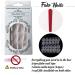 Belicey Glossy Press on Nails - White Square Medium Fake Nails for Women & Teens (Laser Silver) | Full Cover Ballerina Arts Nails - Buy Online on SooperMarket.com