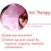 2 Pack Cooling Gel Eye Masks with Plush Backing - Pink | Headache, Puffiness, Migraine, Stress Relief - Buy Online on SooperMarket.com