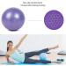 XIECCX Mini Yoga Ball 9 Inch - Home Exercise Pilates Therapy Balance Ball for Core Training - A-purple - Buy Online on SooperMarket.com