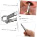 Buy Stainless Steel Nose Hair Clip Set - Trimmer for Men & Women Eyebrow Tools & Facial Razors - Buy Online on SooperMarket.com