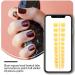 Dajidafu 24 Pieces Square Head Frosted Coffin False Nails DIY Exquisite French Style Unique Elegant Colour-fast Acrylic Nail 10light yellow - Buy Online on SooperMarket.com