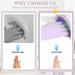 Betinyar 2 Sets of UV Protection Gloves for Gel Manicure UV Gloves for Gel Nail Lamp Protects Hand Skin from UV Rays Sunscreen Gloves(Purple) - Buy Online on SooperMarket.com
