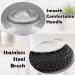 GIISH Stainless Steel Scrubber Heavy Duty Pot Scrubbers Dish Scrubber with Handle Cleaning Brush Wash for Dish - Buy Online on SooperMarket.com