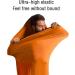 Naturehike High Elasticity Sleeping Bag Liner - Lightweight & Portable for Camping, Travel, Hostels - Orange - Buy Online on SooperMarket.com