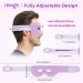 NEWGO Cold Eye Mask - Reusable Hot Cold Therapy Cooling Eye Mask for Puffy Eyes, Migraine, Dark Circles, Dry Eyes, Swollen Eyes, Sinus Pain - Light Purple - Buy Online on SooperMarket.com