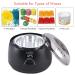 Waxkiss Digital Wax Warmer for Professional Hair Removal - 14oz Pot, See-Through Lid, Black - Buy Online on SooperMarket.com