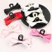 JSGHGDF Cute Sweet Hair Clip Simple Ribbon -style Bunches Sweet Balletcore Style Red on black - Buy Online on SooperMarket.com
