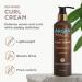 ARGAN MAGIC Defining Curl Cream - Enhances Waves and Curls | Conditions, Detangles, Reduces Frizz | Paraben Free - 8.5 fl oz - Buy Online on SooperMarket.com
