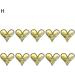 Worparsen Nail Art Decors Attractive Flower Love Heart Bear Modeling Fake Nail Decor Resistant Realistic Looking H - Buy Online on SooperMarket.com