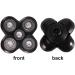Shaver Replacement Blades 5 Blades System Shaving Heads for Men 5D Replaceable Floating Electric Shavers Blade Trimmers Accessory Alternate Razor Shaver Head As Picture - Buy Online on SooperMarket.com
