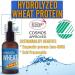 Buy Hydrolyzed Wheat Protein Liquid - 2oz for Hair Skin & Body Care - Ideal for DIY Shampoos & Conditioners - 2 Vials with Pipette & Screw Cap - International Shipping Available - Buy Online on SooperMarket.com