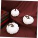 Abaodam 12pcs Graffiti Halloween Party DIY Pumpkin Props White Artificial Supplies White Size 2 - Buy Online on SooperMarket.com