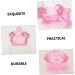 FRCOLOR 10 Pcs Small Glass Dish for Monomer Dappen Dish for Acrylic Nails Dappen Dish Bowl Nail Tips Clear Monomer Holder Stained Glass Colored Glass Dappen Bowl Pink Liquid Vegetable Bowl 4.2x4.2cmx5pcs Pinkx5pcs - Buy Online on SooperMarket.com