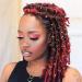 Formery Cornrows Braid Hair Jewels Gold African Deadlock Beads Jewelry Metal Loc Cuff Rings Accessories for Black Women (Pack of 40)