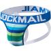 Mens XX-Large Blue Rainbow Cotton Jock Strap Athletic Supporter - Gym Sport Underwear for Men - Buy Online on SooperMarket.com