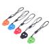 Chew Sensory Necklaces for Sensory Silicone Oral Motor Necklaces Chew Necklaces for Autism ADHD Anxiety 5 Pack