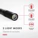 NEBO Inspector  Powerful Waterproof Pocket Light  Three Light Modes  Adjustable Zoom  Impact Resistant  Black - Buy Online on SooperMarket.com