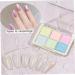 Chrome Nail Powder Shiny Nail Glitter Powder Nail Art Pigment Powder Set for DIY Nail Decor 6 Colors - Buy Online on SooperMarket.com