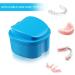 EXCEART Denture Box - Orthodontic Retainer & False Teeth Storage Case with Sieve | Durable & Convenient Fake Tooth Holder for International Shipping - Buy Online on SooperMarket.com