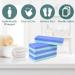 Mantello Foot Scrubber Pumice Stone 4 Pack - Double Sided Dead Skin Remover for Shower and Foot Tub - Pedicure Supplies Feet Scrubber - Buy Online on SooperMarket.com