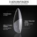 600pcs MORGLES Almond Nail Tips Full Cover Set with Glues and Files - Clear Almond Shaped Acrylic Nails for Salon and Home Use - Buy Online on SooperMarket.com