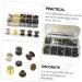 EXCEART 100 Sets Lash Rivet Boxed Diy Crafts Brass Rivets Double- Sided Rivets Diy Studs Self Made Component Assorted Color 0.8x0.8cm - Buy Online on SooperMarket.com