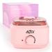 Wax Pot BOYUJK Professional Wax Heater for Women and Men Hair Removal Wax Warmer with See-Through Lid and 600ml Aluminum Wax Pot