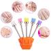 Rotekt 5pcs Nail Drill Bits - Electric Nail Drill Polish Grinding & Dust Remover Brush Heads | International Shipping - Buy Online on SooperMarket.com