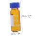 PLAFOPE 300 Pcs Sampling Bottle Sealing Bottles Steamer Ptfe Disk Mini Sample Bottles Sample Bottles with Lid Clear Sample Bottles 2ml Bottles Small Vial Glass With 1X1cmx3pcs As Shownx3pcs - Buy Online on SooperMarket.com
