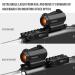 Votatu MBL-G Green Laser Sight | Mossberg Series Picatinny Mount | Strobe Function | USB Rechargeable - Buy Online on SooperMarket.com