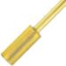 PANA Small Barrel Gold Nail Drill Bit 2X Fine Grit | 3/32 Shank Size - Fast Acrylic & Hard Gel Removal for Manicure Pedicure - Salon Quality Tool - Buy Online on SooperMarket.com