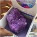 Crystal Amazing Stone Green Purple Aura Angel Quartz Crystal Titanium Bismuth Silicon Cluster Rainbows Natural Stones and Minerals Raw Stones and Minerals FUZEGRDLI - Buy Online on SooperMarket.com