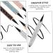 BELLIFFY 2pcs Diamond Eyeliner Liquid Liner Pen Black Eyeliner Women Household Eyeliners Gold Eyeliner Silver 1 count (Pack of 1) Black - Buy Online on SooperMarket.com