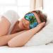 Buy SSIMOO Summer Palm Tree Sleep Mask - Adjustable Breathable Fashionable Eye Mask for Comfortable Sleep | International Shipping Available - Buy Online on SooperMarket.com