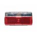 Busch & M ller rear light Toplight Line PLUS bicycle light black/red bolt spacing: 50 mm