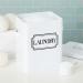 Laundry Detergent Container - White Canister with Scoop for Powder, Beads, Pods - 100 oz Capacity - Bathroom Storage Organizer - Buy Online on SooperMarket.com