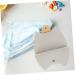 CABILOCK 8 STK Leather Mask Storage Box - Reusable Mask Folder & Case for Face Cover - Perfect for Students | Hellgraux 4 Stk 15x12cm - Buy Online on SooperMarket.com