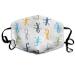 Lizards Washable Reusable Mask Cotton Anti Dust Half Face Mouth Mask For Kids Teens Men Women With Adjustable Ear Loops