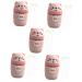 Healeved 1200 Pcs Puppy Ear Hole Cleaning Piercing Cleaner Ear Hole Cleaner Piercing Floss Pierced Ears Cleaner Earring Hole Cleaner Ear Piercing Cleaner Floss Earring Hole Cleaner Line 7.5X4CMx5pcs As Shown-2x5pcs