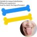 2PC Tongue Muscle Trainer Set - Resin Mouth Muscle Training Device for Speaking & Swallowing Awareness - Buy Online on SooperMarket.com