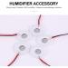 POPETPOP Atomizing Heads Automatic Mist Maker 5pcs Fogger Fountain Pond Fog Machine Head 16mm Air humidifier White 12 2CM - Buy Online on SooperMarket.com