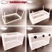 BRYHZKCM 2pcs Fish Hatchery Breeder Box - Large 10x6x6 Nylon Mesh Separation Net with Suction Cup - Buy Online on SooperMarket.com
