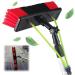 photovoltaic cleaner window cleaning pole 3-12m Photovoltaic Panel Cleaning Tool Extendable Cleaner Conservatory Roof Window Glass Wall Photovoltaic Panel Cleaning Extendable Cleaner for 12m Rod 30cm brush head