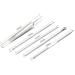 Layhou 5PCS Stainless steel Acne Removal Kit Blackhead Remover Facial Pimple Comedone Needle - Buy Online on SooperMarket.com