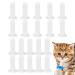 Shenrongtong K tzchnippel pet still nipple feed sets for kitten and puppies 20 pieces |Still nipple for pets bottle lizards for kitten dogs and puppies transparent l